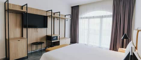 Minibar, in-room safe, desk, blackout drapes