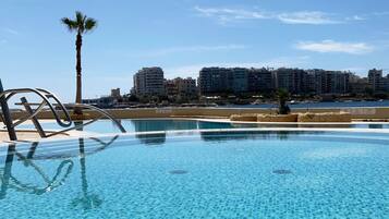 Indoor pool, outdoor pool, free cabanas, pool umbrellas