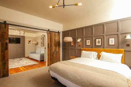 Premier Suite Sea glimpse (ensuite glimpse) (contains an occasional pulldown bed not suitable for ad. The West Bay Hotel