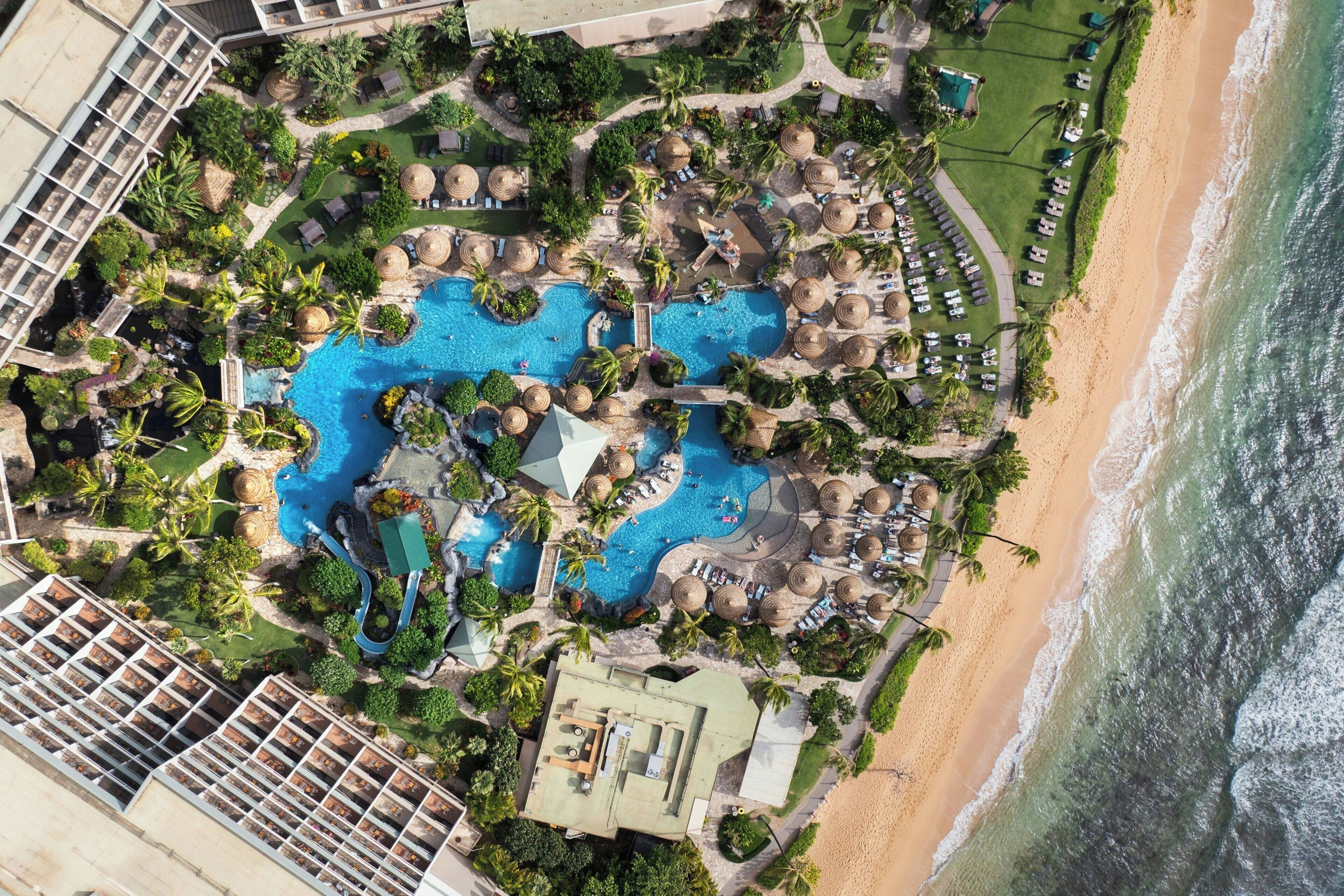 3 outdoor pools, cabanas (surcharge), sun loungers