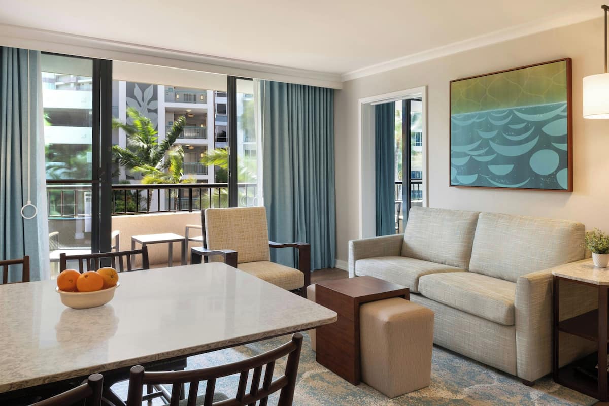 Suite, 1 chambre, vue jardin (Tower, Lanai)