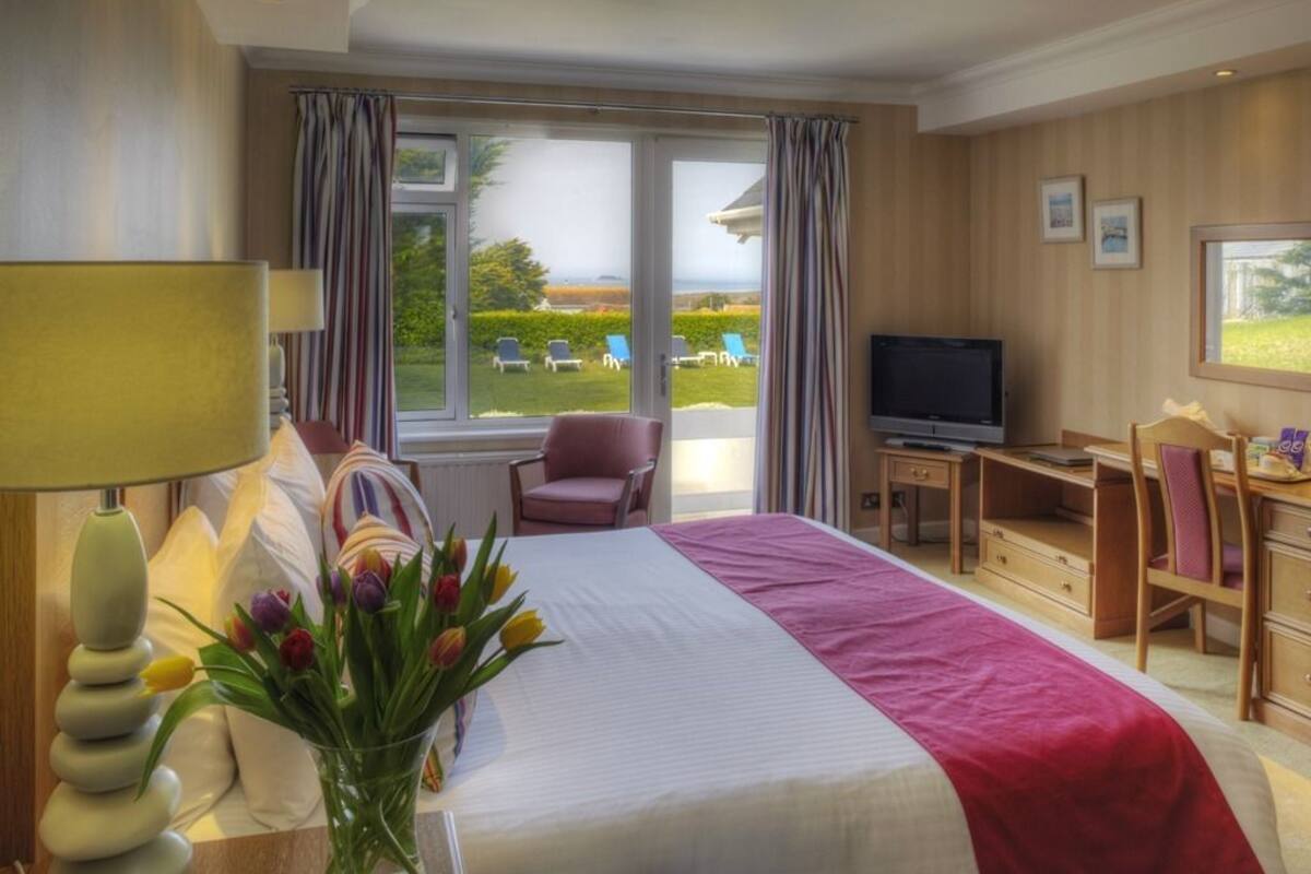 Doppelzimmer, mit Bad, Meerblick