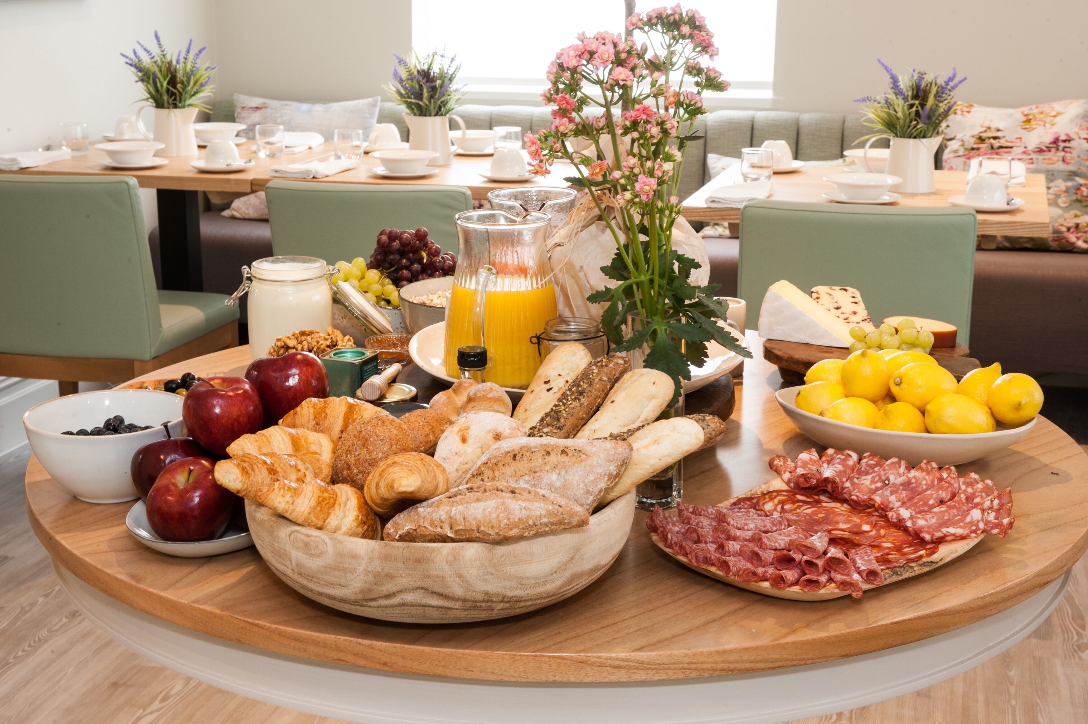 Morgenmadsbuffet hver dag mod et gebyr