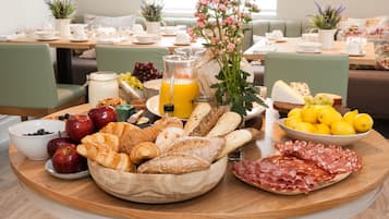 Morgenmadsbuffet hver dag mod et gebyr