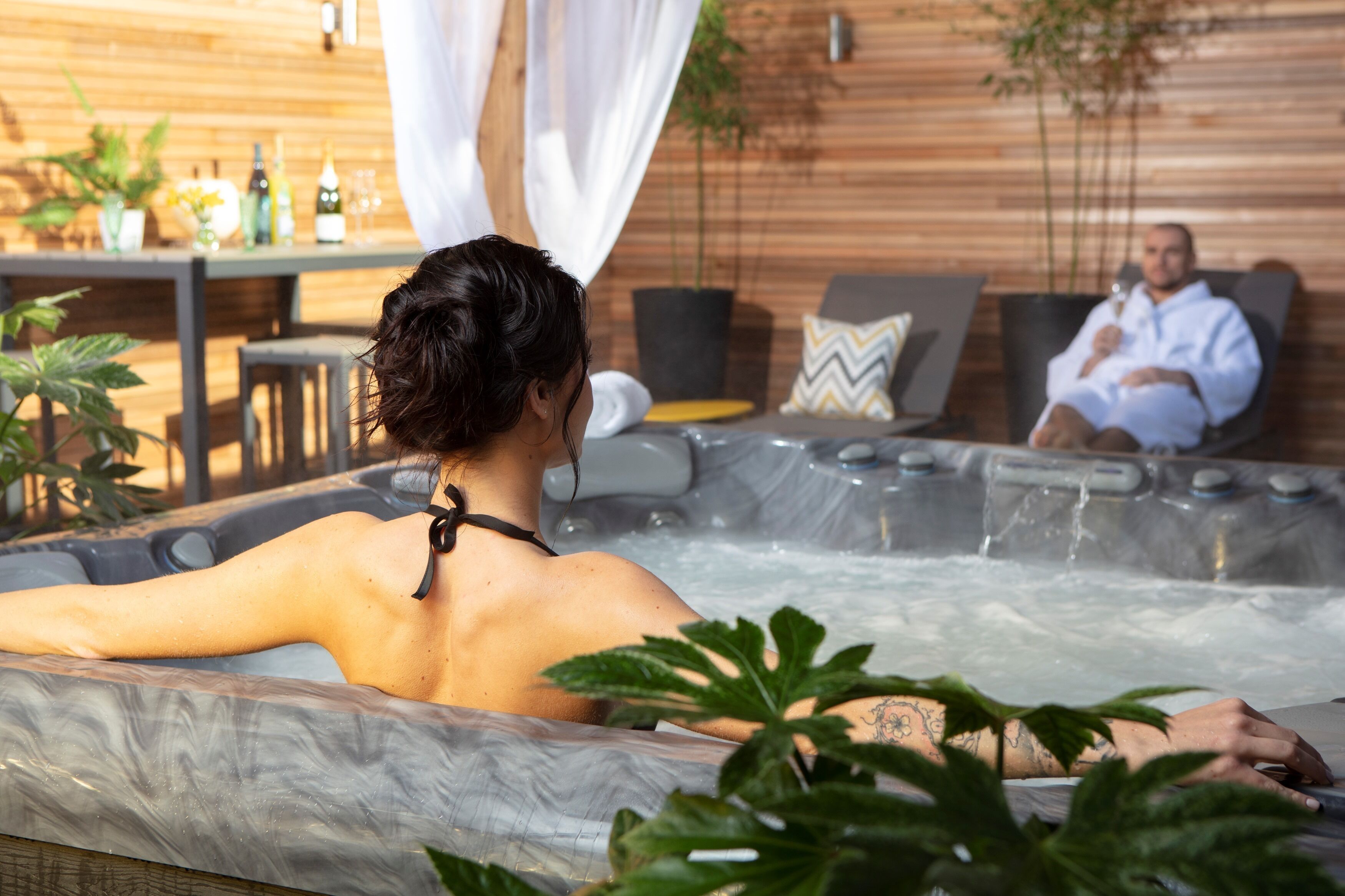 Bubbelpool utomhus