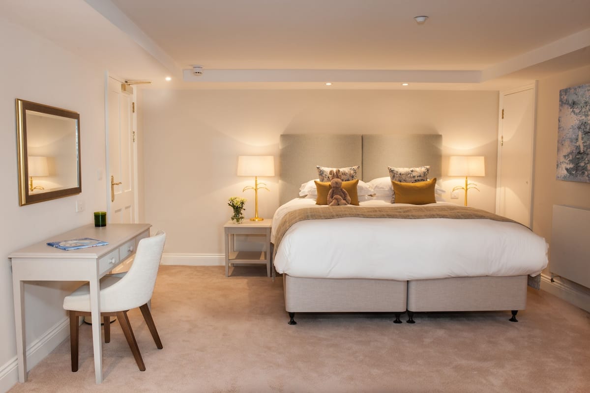 Family Suite Basement | 1 bedroom, premium bedding, in-room safe, desk