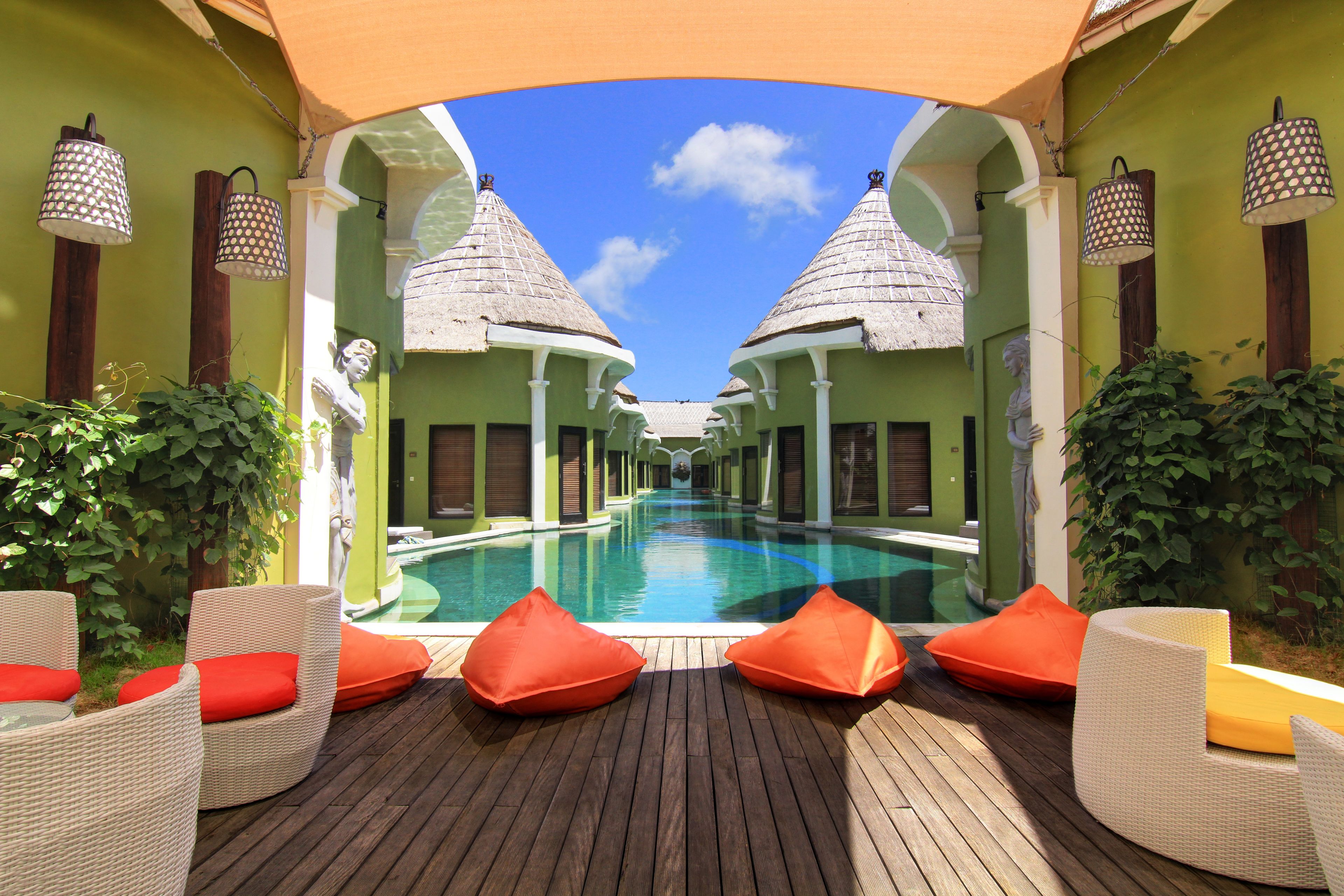 Villa, 1 Bedroom, Lagoon View | Minibar, in-room safe, desk, iron/ironing board