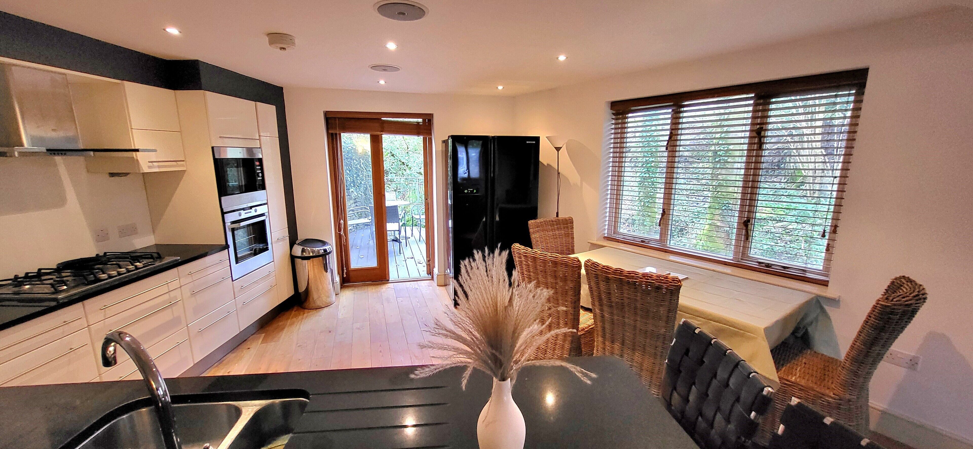 Cabaña Deluxe | Cocina privada | Cafetera y tetera 