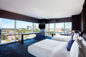 Room, 2 Queen Beds, Corner | View from room