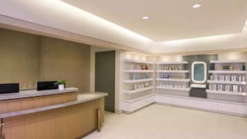 Salle de soins pour les couples, soins du corps, enveloppements