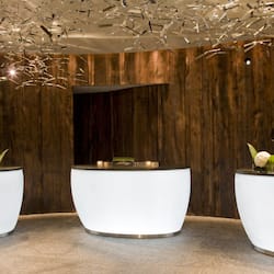 Check-in/check-out kiosk