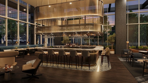 Breakfast, lunch, dinner served; American cuisine  - JW Marriott Atlanta Downtown (Atlanta)