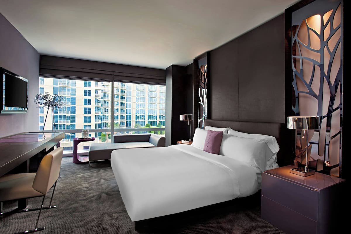 Literie de qualité supérieure, couette en duvet d'oie, minibar
