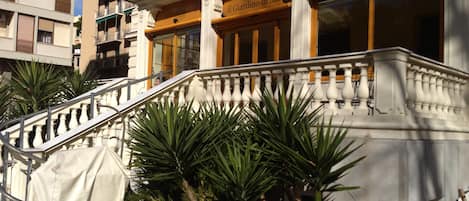 Façade de l’hébergement