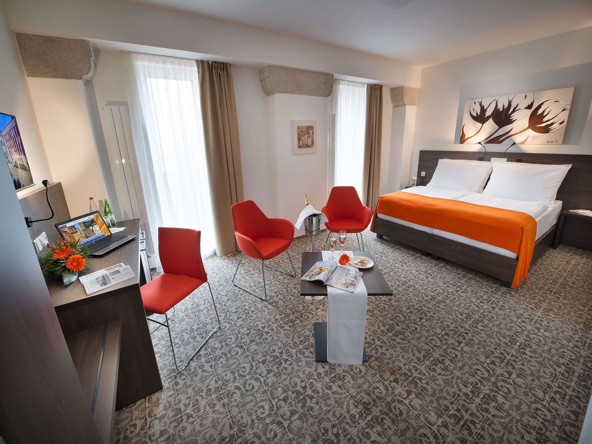 standard double or twin room | 1 bedroom, hypo-allergenic bedding, minibar, in-room safe