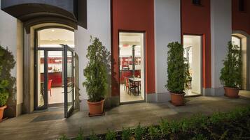 Entrada de l'allotjament