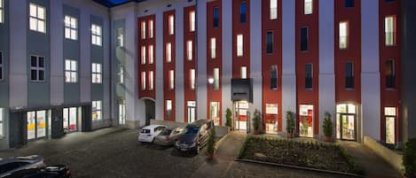 Voorkant van accommodatie