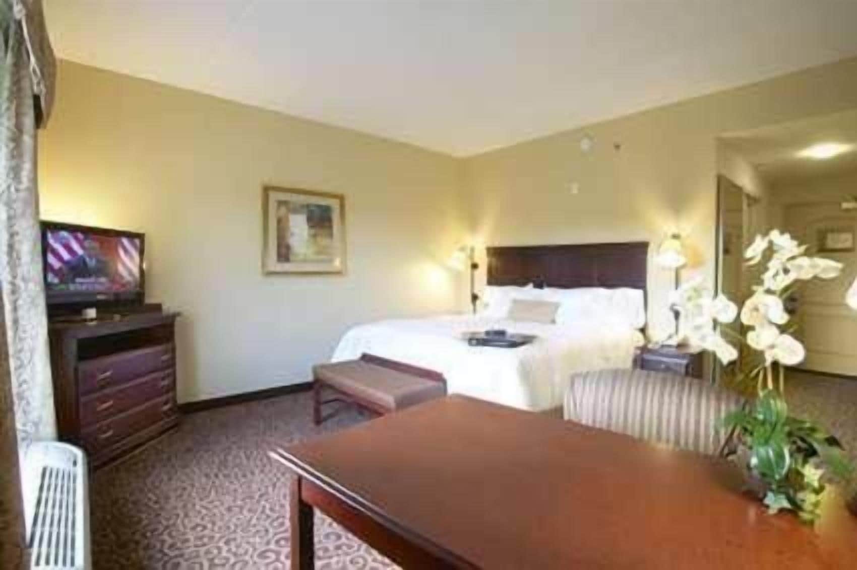 In-room safe, blackout drapes, iron/ironing board