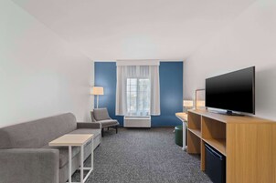 50-inch Smart TV with cable channels, Netflix, streaming services