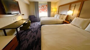 Rom – standard, 2 queensize-senger | Safe på rommet, strykejern/-brett, wi-fi (inkludert) og sengetøy