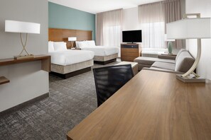Studio Suite, 2 Double Beds, Kitchen | In-room safe, desk, iron/ironing board, free WiFi - Staybridge Suites Harrisburg by IHG (Harrisburg)