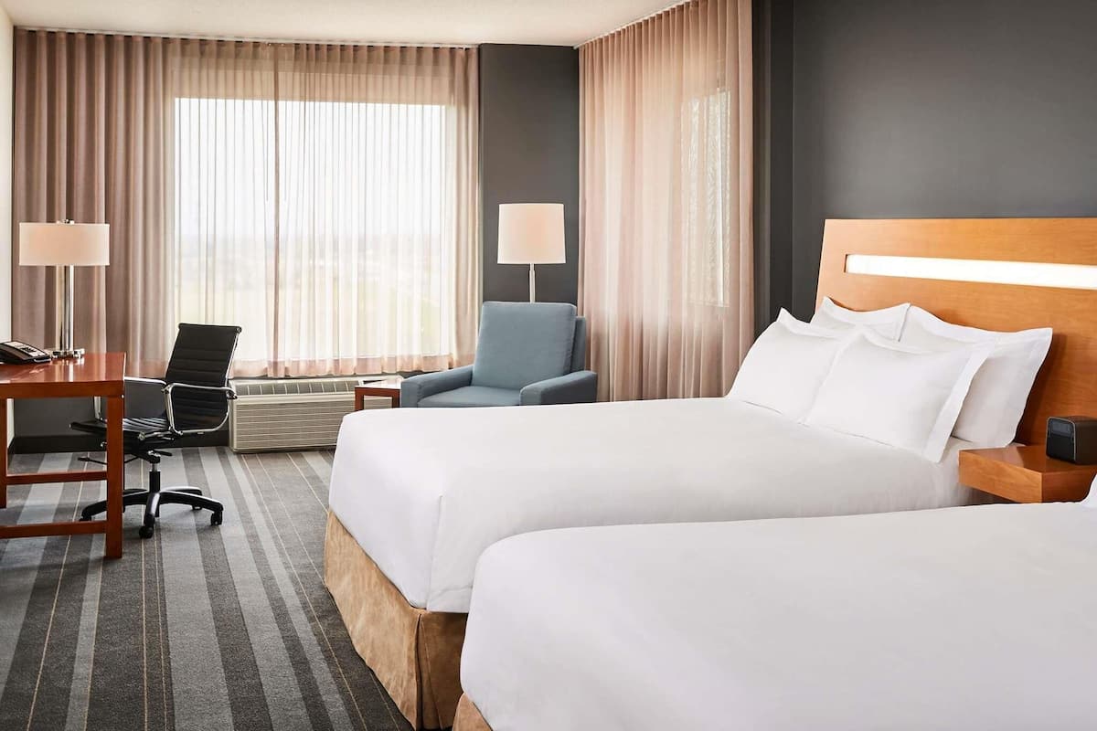 Standard Room, 2 Queen Beds | Down comforters, pillowtop beds, in-room safe, desk