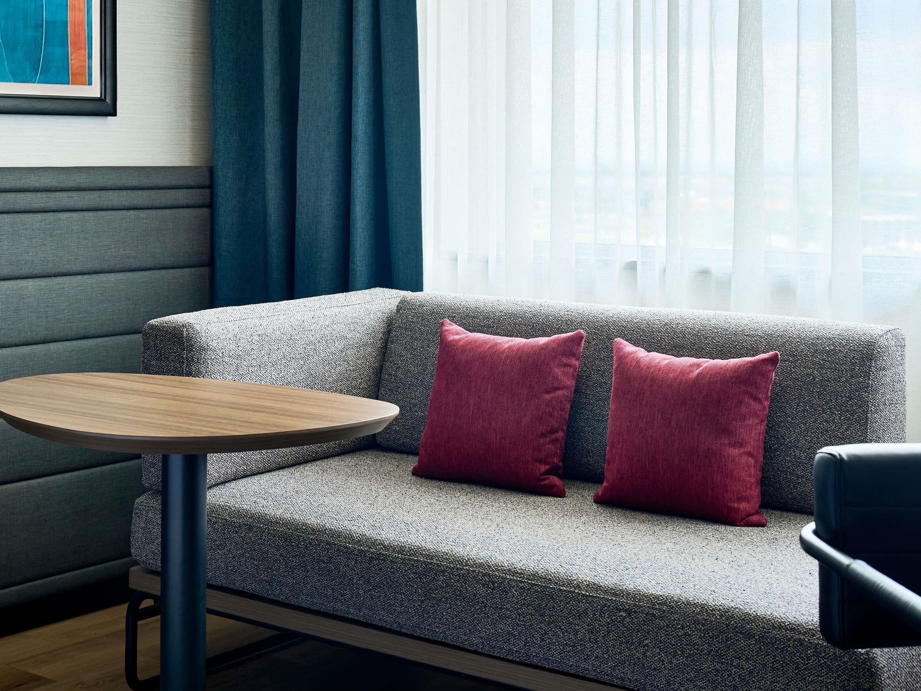 Couette en duvet d'oie, surmatelas, coffres-forts dans les chambres