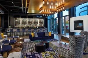 Pool views, serves dinner and happy hour