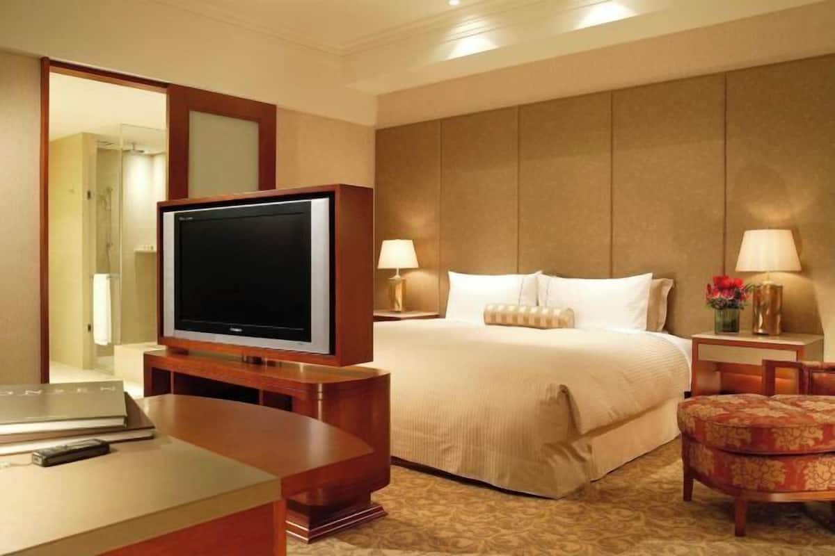 1 quarto, roupas de cama premium, frigobar, cofres nos quartos