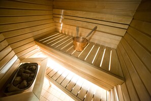 Deluxe-lejlighed - 2 soveværelser - sauna | Sauna