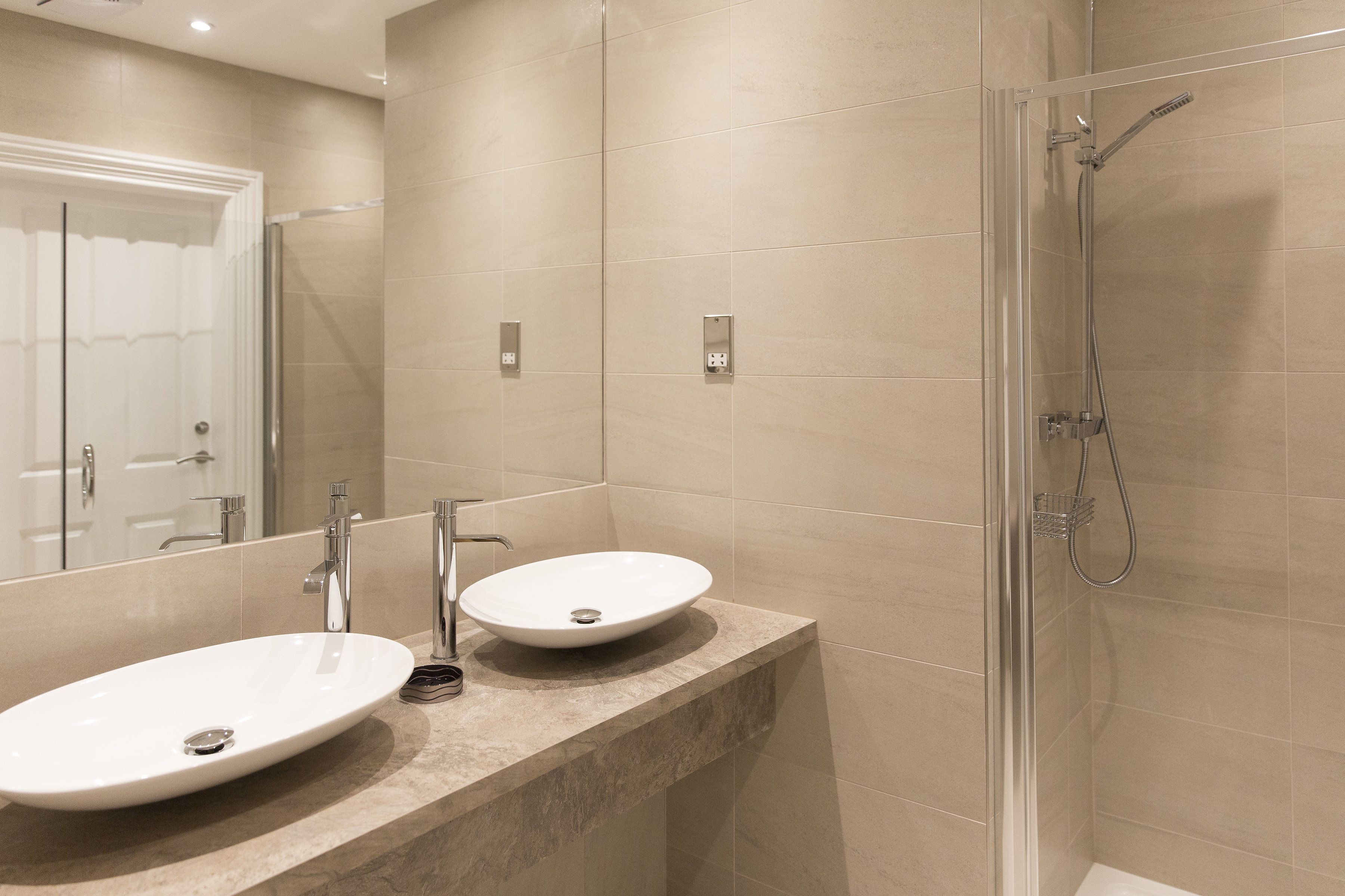 cosy double room | bathroom | designer toiletries, hair dryer, dressing gowns, slippers