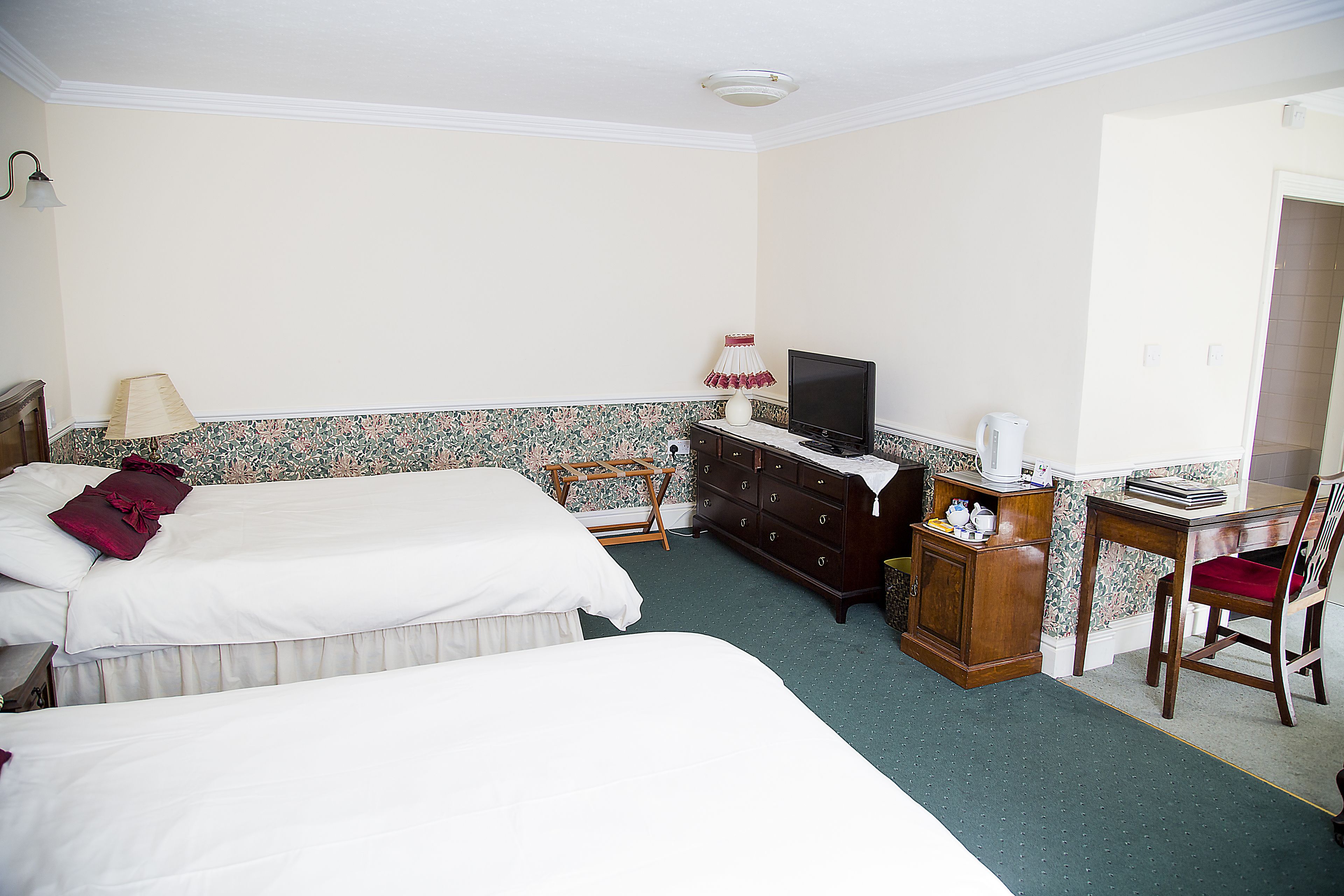 executive room, 2 single beds, non smoking | desk, iron/ironing board, free wifi, bed sheets
