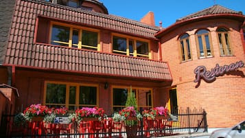 Majoituspaikan julkisivu