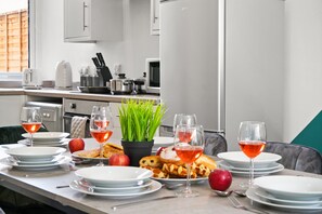 Superior Apartment, Private Bathroom (Callaia Suite) | Dining - Luxe Holiday Apartments by Sasco (Blackpool)