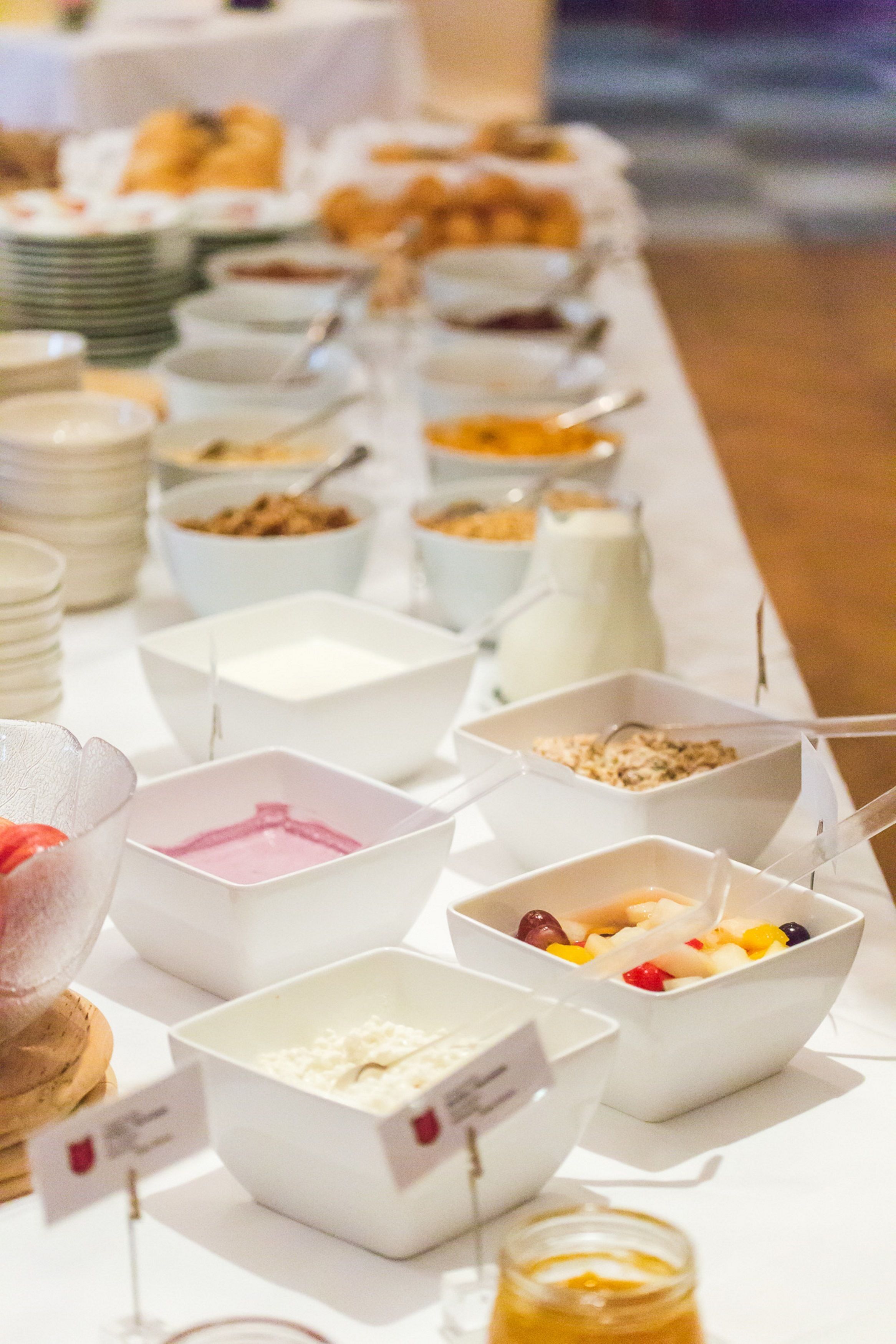 daily buffet breakfast (eur 15 per person)