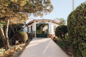 Facciata della struttura