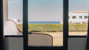 Blick von der Unterkunft