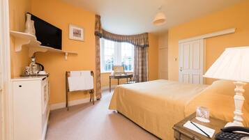 Dobbeltværelse med dobbeltseng eller 2 enkeltsenge | Egyptiske bomuldslagner, premium-sengetøj, sengetøj