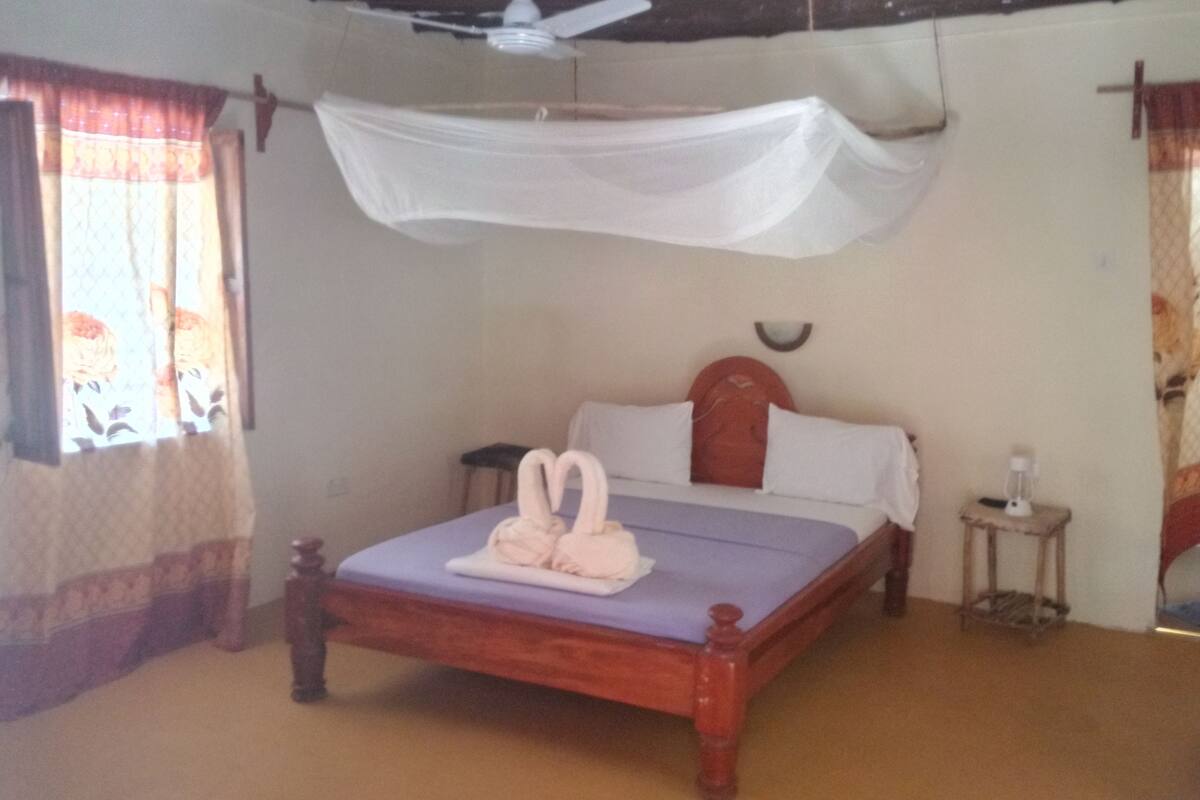Habitación doble, en la zona del jardín | Cortinas opacas y wifi gratis