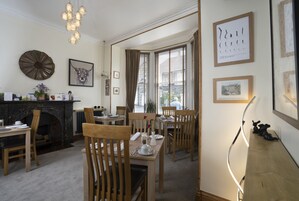 Free daily full breakfast 