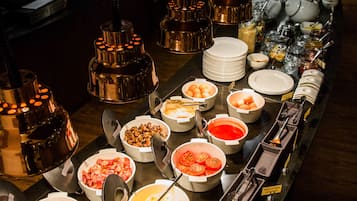 Daily buffet breakfast (EUR 12 per person)