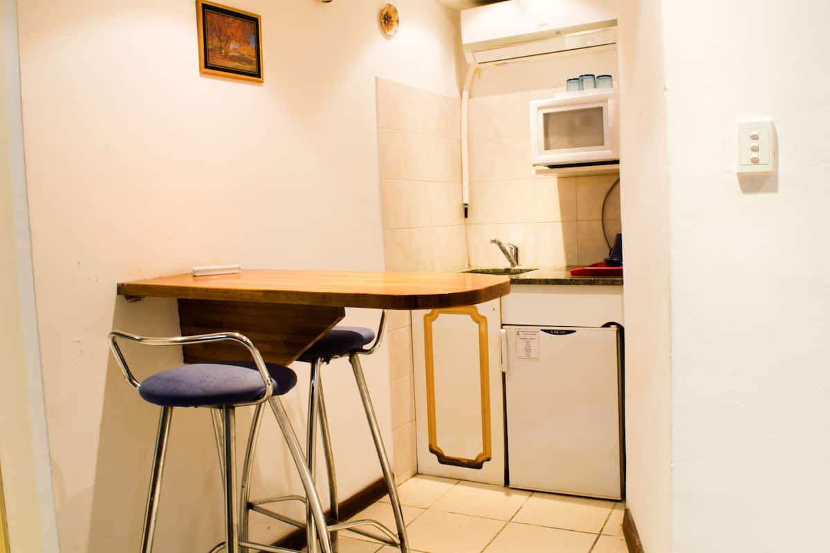 Quarto quádruplo | Cozinha americana privada