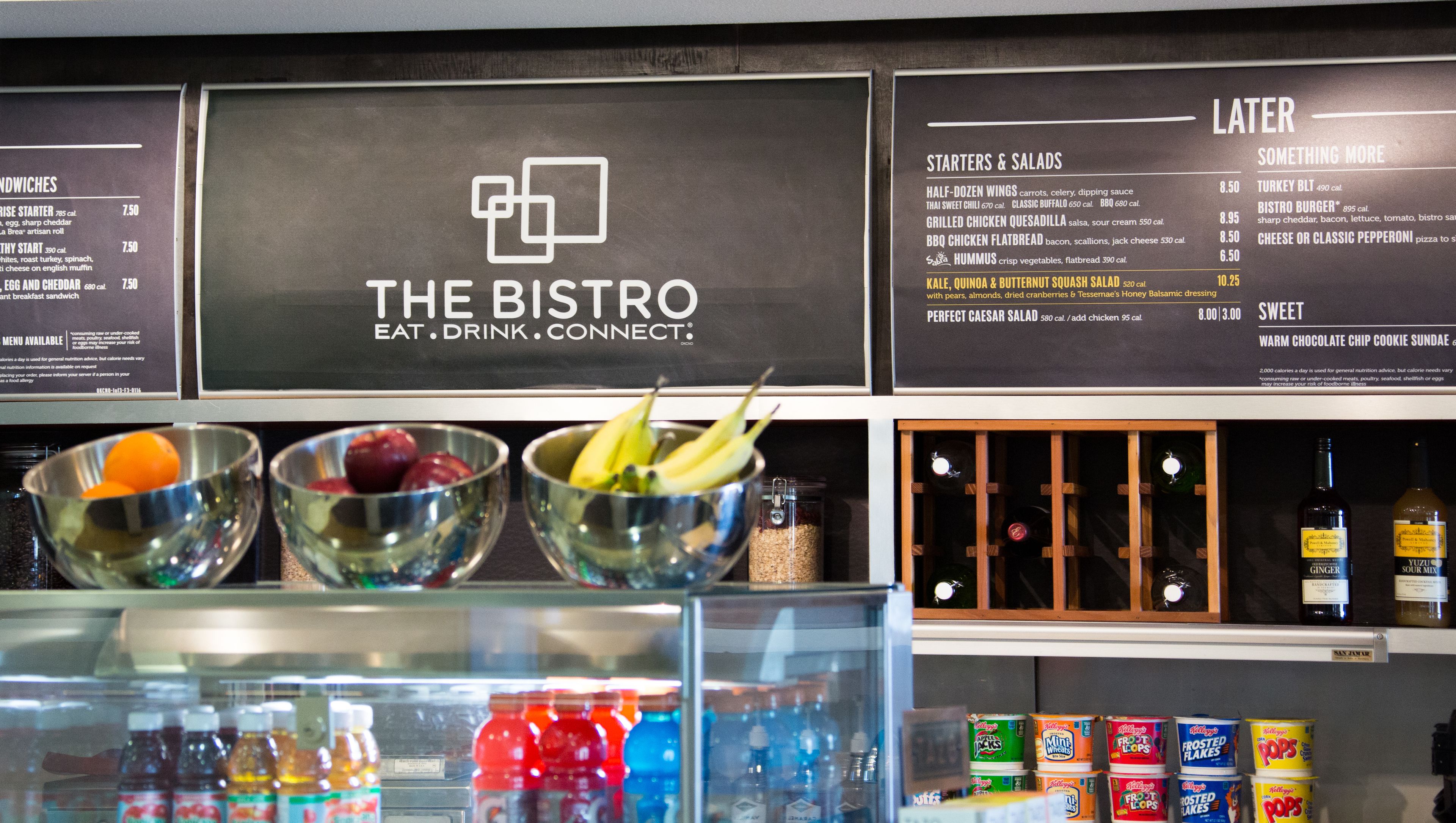 daily cooked-to-order breakfast for a fee