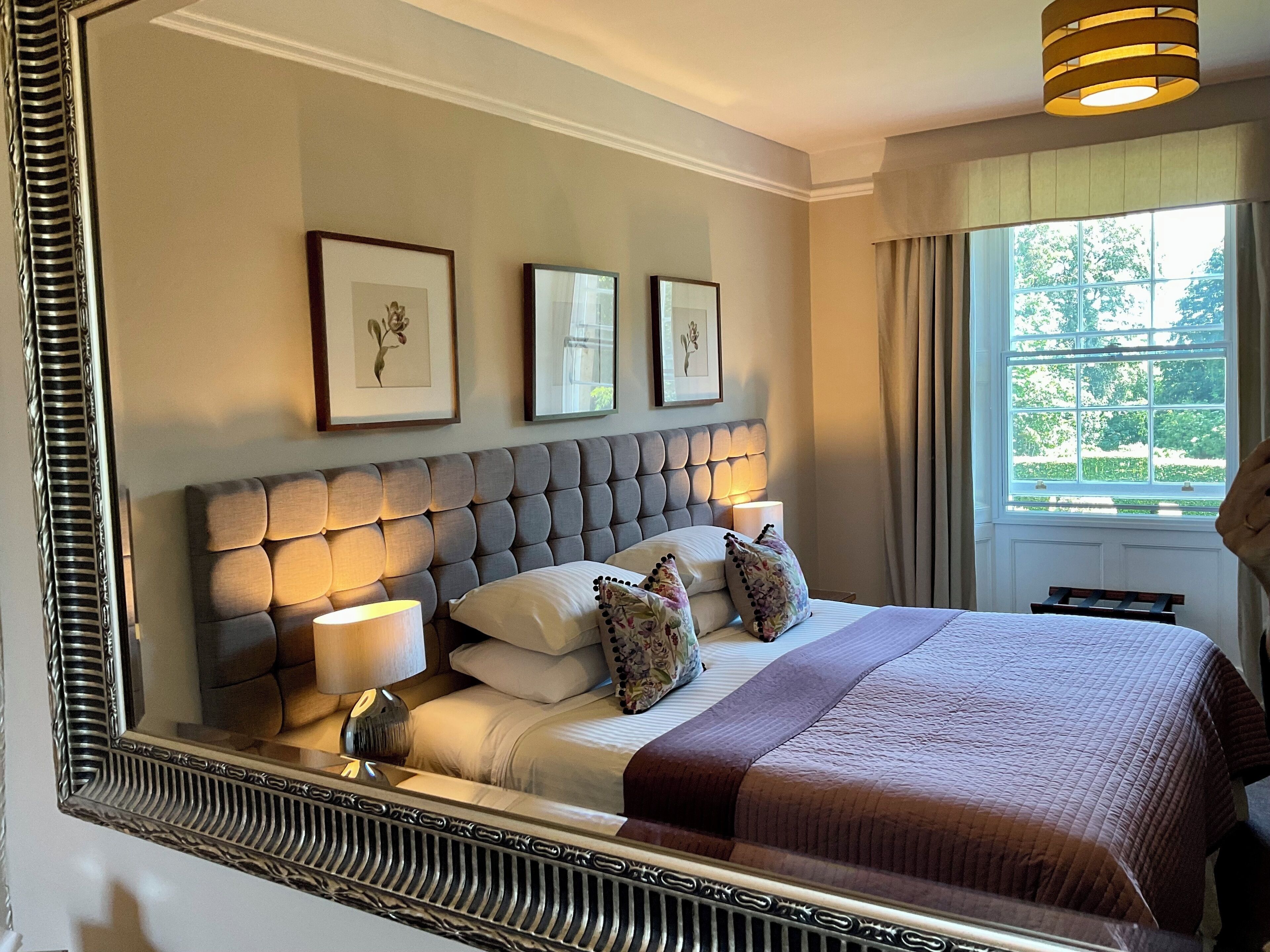 Luxury Double or Twin Room | Premium bedding, blackout curtains, iron/ironing board, free WiFi
