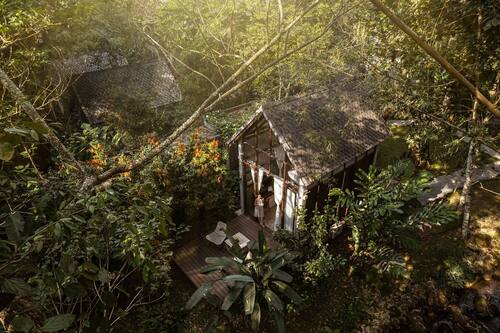 Private Villa Twin Bed | Garden view