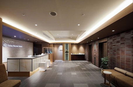 Recepção. Daiwa Roynet Hotel Shin - Yokohama