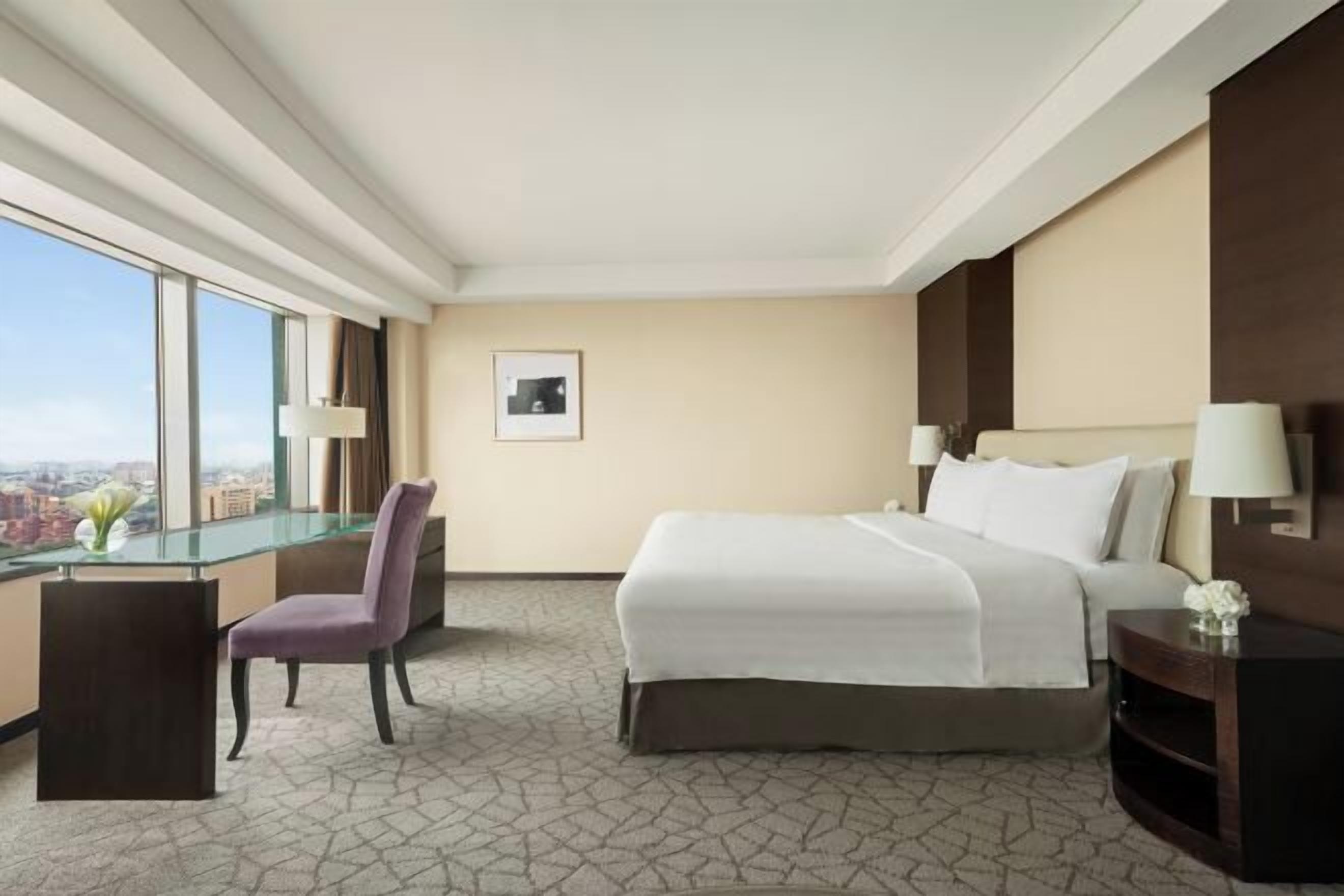 Premium bedding, down duvets, pillow-top beds, in-room safe