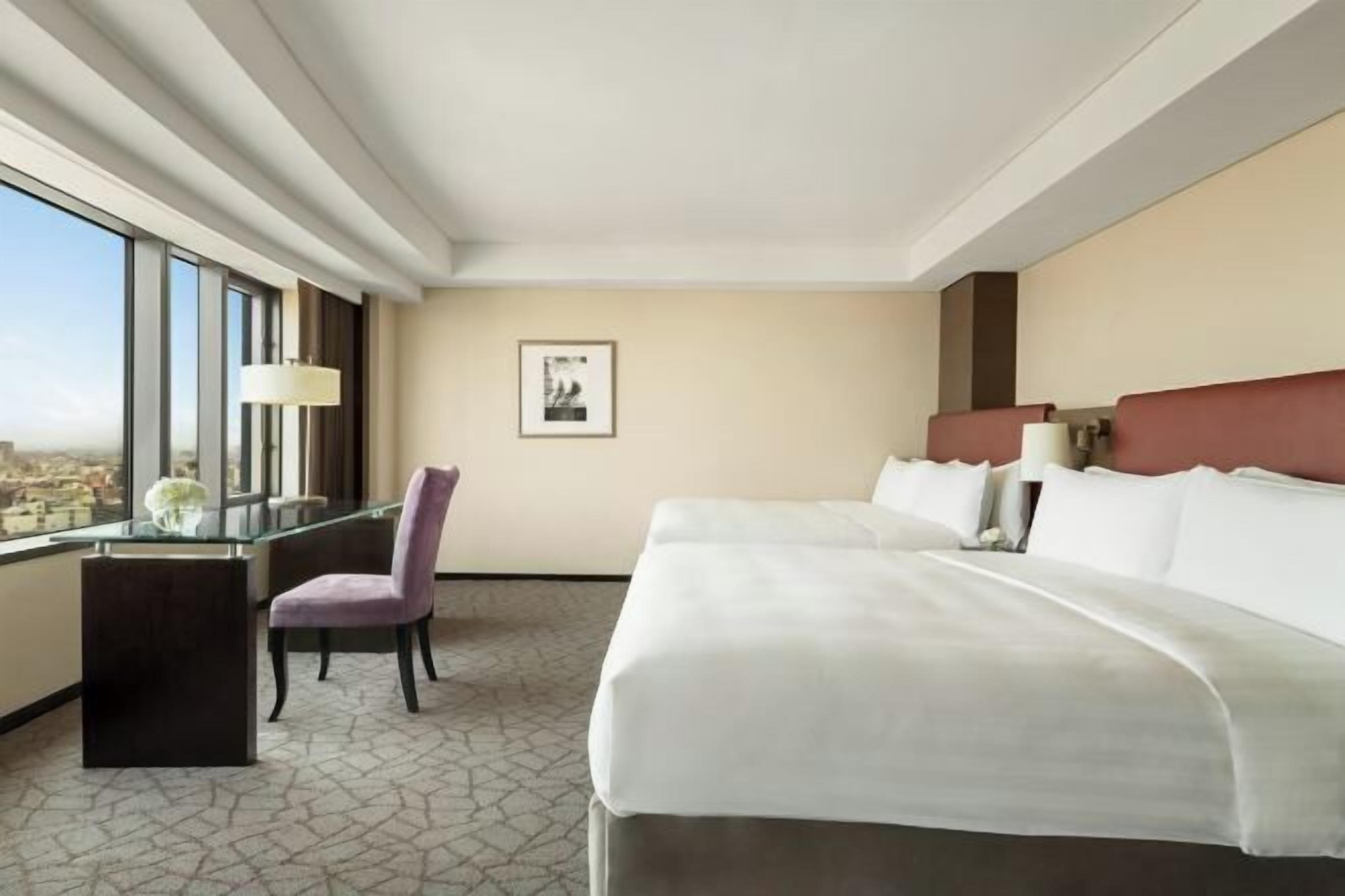 Premium bedding, down duvets, pillow-top beds, in-room safe