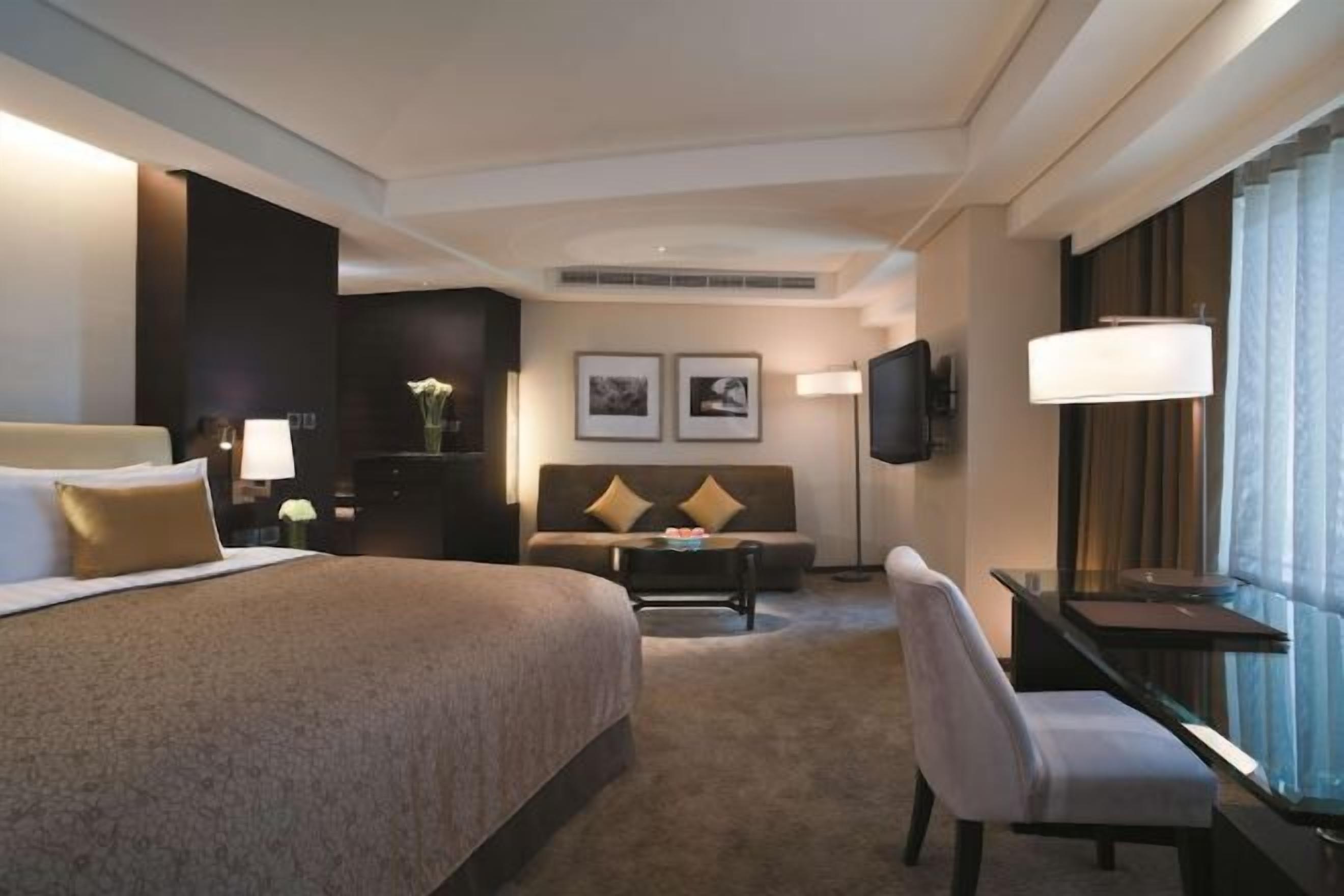 Premium bedding, down duvets, pillow-top beds, in-room safe