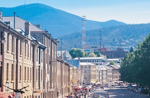 Vue depuis l’hébergement
